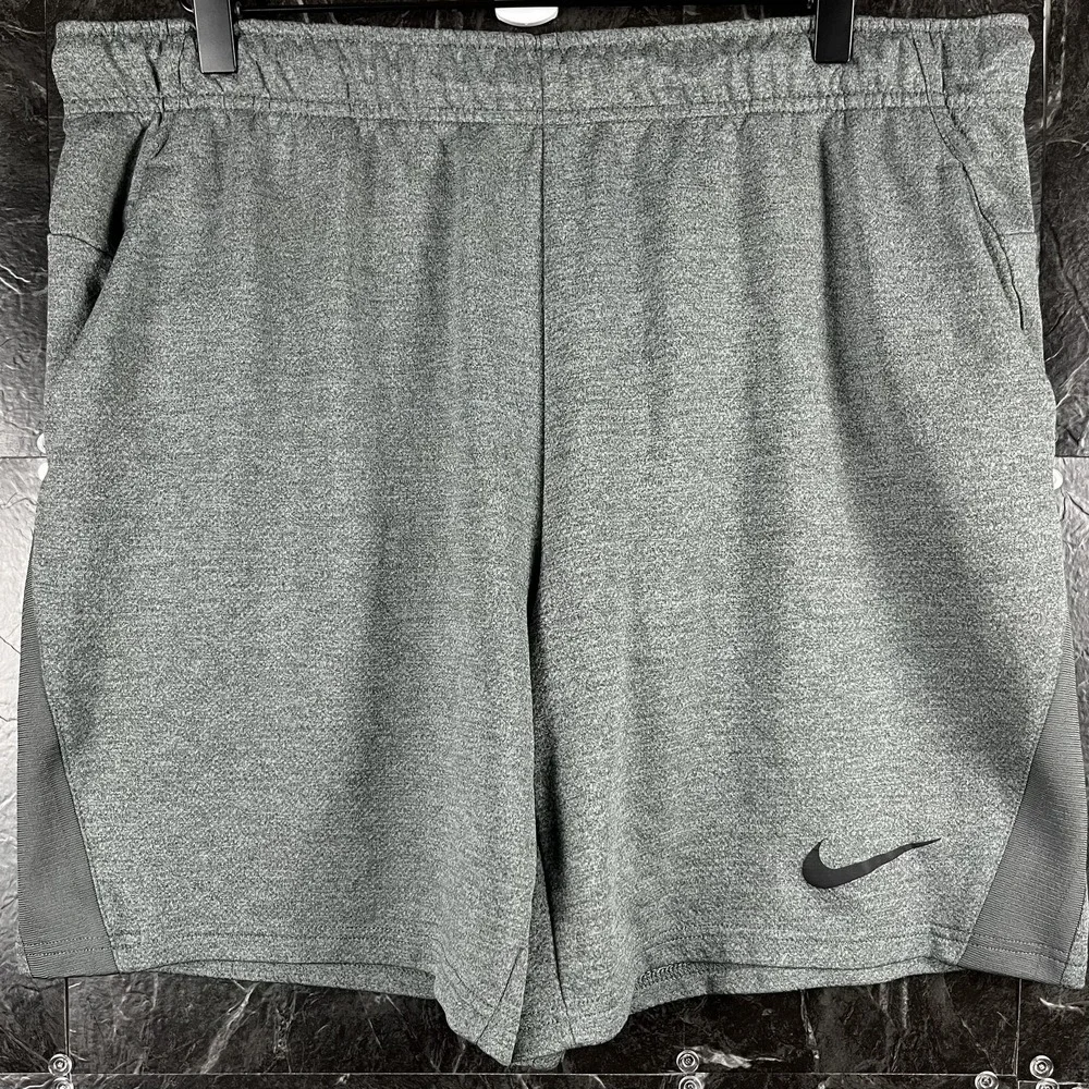Nike Men's Grey Dri-Fit Running Shorts XL
